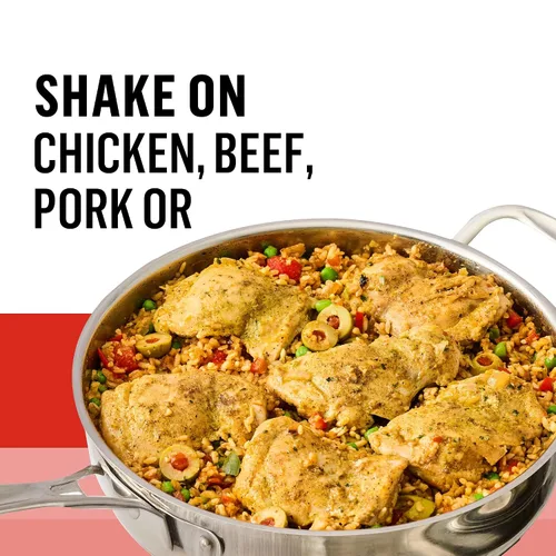 Miniatura 6 de Lawry's Condimento, Adobo, condimento multiusos, hecho para chefs, mezcla clásica de ajo, orégano, cúrcuma, sal y pimienta negra, para tacos, pollo