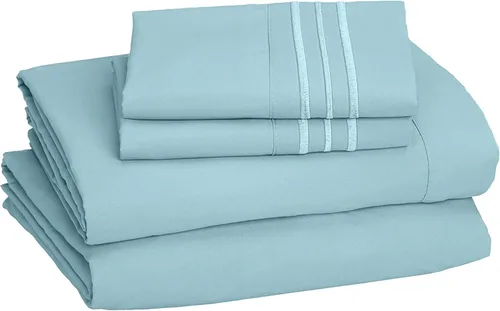 Miniatura 8 de Celine Linen, las mejores, más suaves y acogedoras sábanas del mundo Juego de sábanas resistentes a las arrugas de 1800 hilos, algodón Egipcio