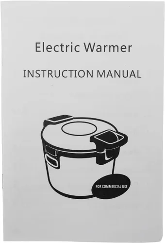 Miniatura 6 de Calentador de arroz eléctrico, calentador de arroz comercial de acero inoxidable resistente, con ajustes de temperatura, olla de arroz, calentador
