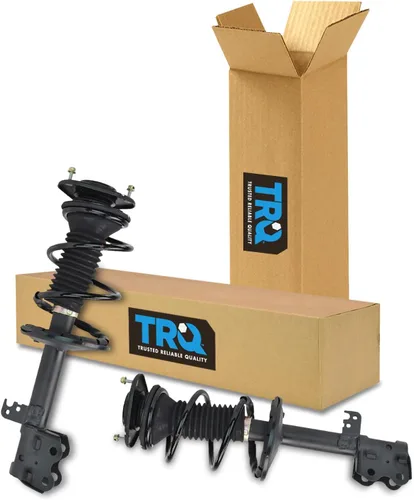 Miniatura 175 de TRQ Conjunto de Amortiguador y Resorte Delantero Cargado con Resorte Helicoidal Pre-ensamblado Compatible con Jeep Cherokee Limited AWD 14-22 Sin