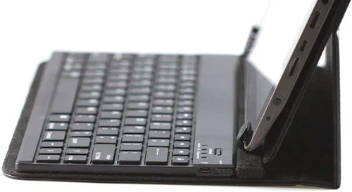 Miniatura 2 de Navitech Funda plegable de cuero tipo folio y soporte con teclado inalámbrico extraíble compatible con CHUWI Hi Pad de 10.1 pulgadas CHUWI Hi9 Air