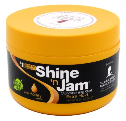 Miniatura 4 de Shine N Jam Gel Acondicionador Extra Hold Tarro de 16 onzas (16.0 fl oz) (paquete de 3)