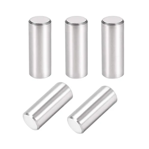 Miniatura 7 de uxcell 5 unids 0.315 in x 0.630 in pasador 304 acero inoxidable estante cilíndrico soporte pin sujetan elementos tono plata