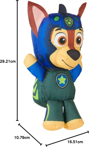 Miniatura 6 de SwimWays Paw Patrol AquaPups Chase Swim Huggable, juguetes de Paw Patrol, juguetes de baño y juguetes de playa, animal de peluche de agua flotante