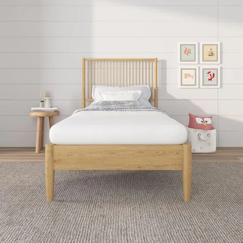 Miniatura 13 de NapQueen Colchón de Espuma Viscoelástica Twin de 5 Pulgadas, Sensación Media, Certificado CertiPUR-US, Cama en una Caja, Funda de Tela Suave