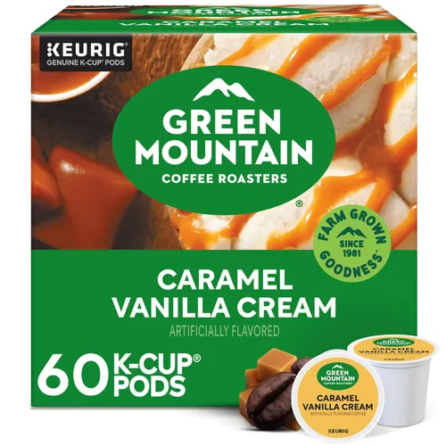 Miniatura 38 de Green Mountain Coffee Selecciones Estacionales de Café Galleta de Canela y Azúcar por Servicio Keurig K-Cup Pods, Café Tueste Claro, 12