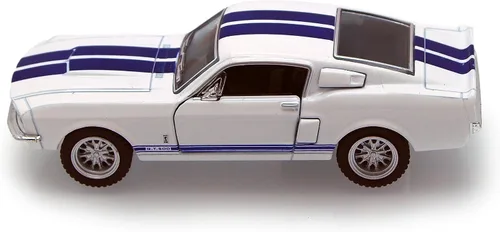 Miniatura 5 de KiNSMART - 1967 Ford Shelby Mustang GT500 1:38 Escala 5 "Die Cast Metal Model Toy Muscle Car (4 juegos)