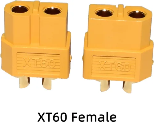 Miniatura 5 de 10 pares de conectores XT60 – Enchufes de alimentación macho y hembra bala para RC Lipo batería de control remoto coches