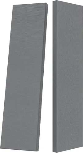 Miniatura 8 de Paneles acústicos de 2 pulgadas de grosor con herrajes para colgar, 2 piezas de 47.2" x 23.6" paneles de fibra de vidrio para absorción de sonido