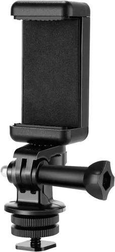 NEEWER Soporte para teléfono/adaptador de montaje de zapata caliente, soporte de cámara de acción compatible con GoPro Hero 12 11 10 9 8 7 6 5 DJI