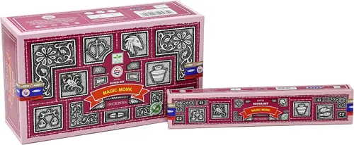 Miniatura 16 de EARTH Satya Nag Champa - Varillas de incienso prémium de 15 GMS (paquete de 12) (certificado verde) – Agarbatti enrollado naturalmente a mano