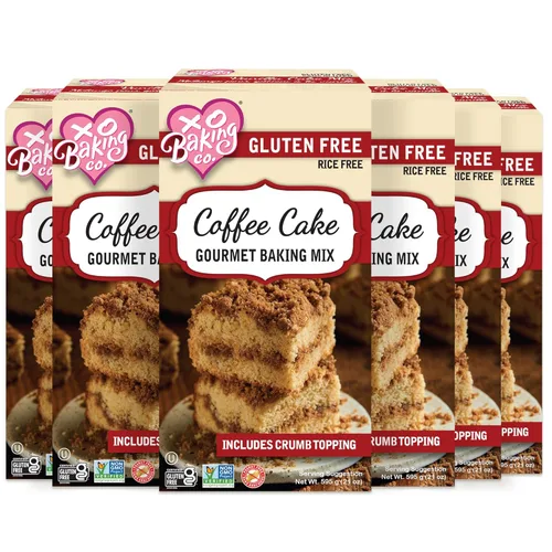 Miniatura 23 de XO Baking Co. Mezcla gourmet para pastel de chocolate sin gluten; sin OMG, Kosher; sin arroz, sin soya; sin lácteos; sin maní; sin conservantes; sin