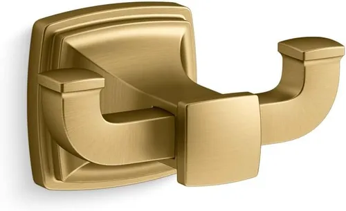 Miniatura 20 de Kohler 27411-BL Riff Gancho doble para bata, negro mate