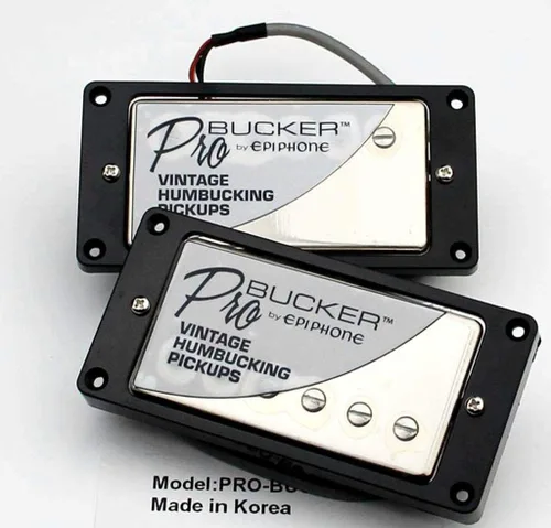 Miniatura 2 de ProBucker Alnico Pastillas de puente y cuello con arnés de cableado profesional y interruptores de 3 vías universales para guitarra eléctrica