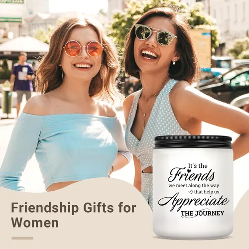 Miniatura 6 de Regalo de amiga para mujeres, regalos de cumpleaños para mejores amigas, regalo de decoración de Navidad de Acción de Gracias para mejor amiga
