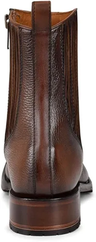 Miniatura 5 de Cuadra Botas urbanas para hombre en piel bovina con cremallera marrón