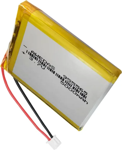 Miniatura 3 de 955565 3.7v Batería 5000mah 955565 Li-ion Li-ion Batería de polímero de iones de litio [actualizada] Compatible para múltiples dispositivos 955565
