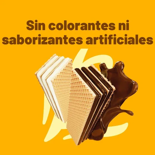 Miniatura 4 de Bauducco Galletas de oblea de chocolate y vainilla - Galletas de oblea prácticas de una sola porción con 3 capas de crema - Delicioso aperitivo