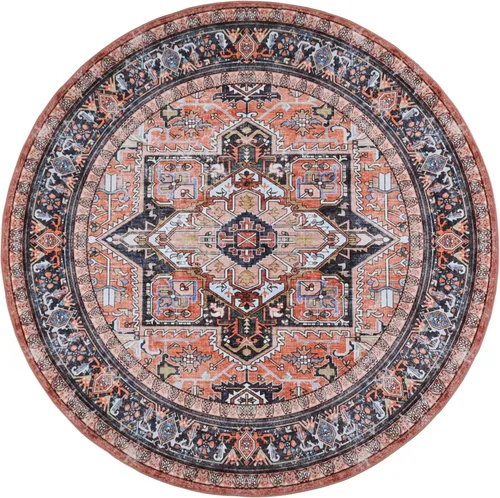 Miniatura 120 de GLN Rugs Traditional Collection - Alfombra de felpilla lavable a máquina, tradicional lavable, antideslizante, alfombra de felpilla de pelo corto