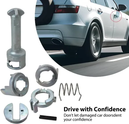 Miniatura 3 de USonline911 Kit de reparación de cilindro de bloqueo de puerta para BMW X5 3.0i Sport Utility 4 puertas 3.0L 2979CC l6 gas DOHC aspirado naturalmente