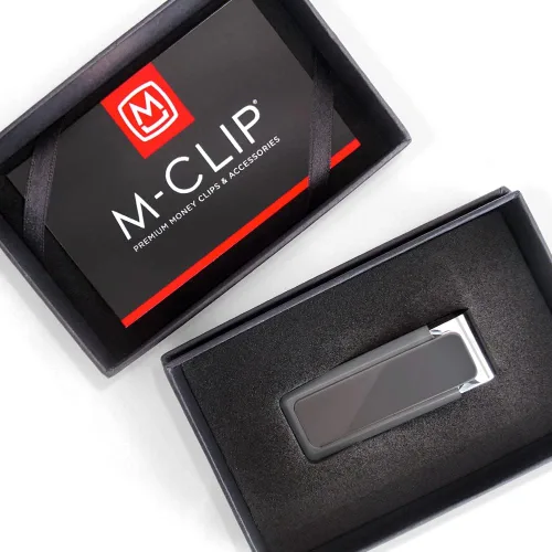 Miniatura 4 de M-Clip Clip para dinero, alternativa minimalista y delgada para llevar en el bolsillo delantero, soporte para efectivo y tarjetas de crédito