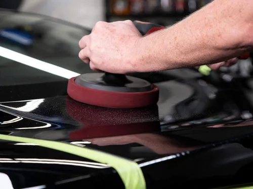 Miniatura 4 de Meguiar's Limpiador de corte fino Mirror Glaze, compuesto de pulido, removedor de arañazos sin remolinos para pulir la pintura del automóvil; uso
