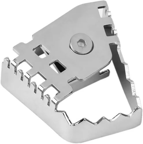Miniatura 6 de Acouto extensión de la palanca del freno trasero, motocicleta freno trasero extensión pedales de acero inoxidable ancho pie trasero palanca pedal