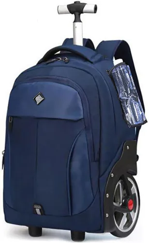 Miniatura 8 de WMHYLYH Mochila impermeable con ruedas de 20/22 pulgadas, Negro