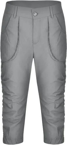 Miniatura 4 de Pantalones cargo a media pantorrilla para mujer, pantalones capri de verano casuales ajustados para senderismo, pantalones deportivos suaves
