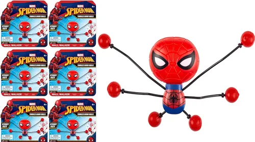 Miniatura 9 de JA-RU Spiderman Window Crawler - Escaladores de pared (1 unidad) Marvel Avengers Superheroes Fidget Toy Wall Walker Climber Crawler Sticky Wacky