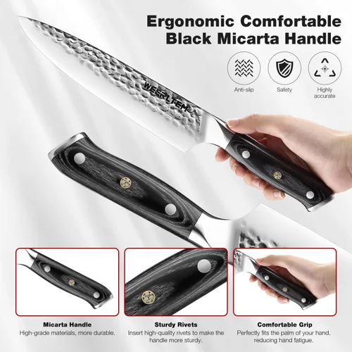Miniatura 4 de Cuchillo de chef de Damasco