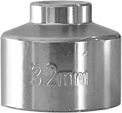 Llave de filtro de aceite para coche de 32mm, herramienta de extracción de filtro de aceite de 3/8" de transmisión, llave de zócalo de transmisión