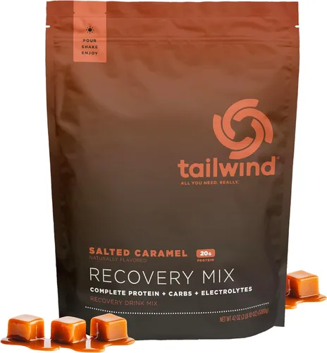 Miniatura 7 de Tailwind Nutrition - Mezcla de recuperación, 20 gramos de proteína completa, carbohidratos y electrolitos en polvo para bebida después