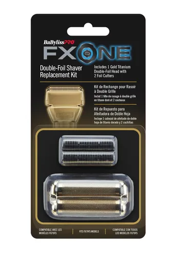 Miniatura 2 de BaBylissPRO FXONE - Lámina de repuesto para afeitadora de doble lámina y cortador Dorado