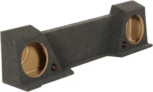 Miniatura 6 de Q Power Caja de subwoofer doble Downfire de 10 pulgadas, subcaja compatible con Chevy Silverado XCab y GMC Sierra XCab 2007-2013