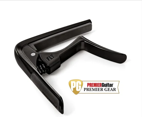 Miniatura 2 de Trigger® Fly™ Capo Celtic Knot Edition Curvo - Negro