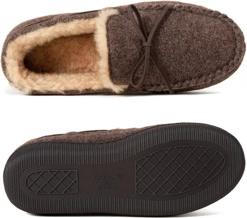 Miniatura 3 de RockDove Womens Hearthfire Memory Foam Moc Slipper