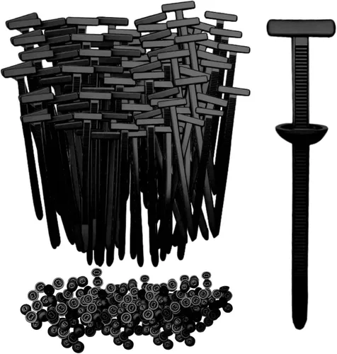 Miniatura 8 de Hebilla universal de nailon para ataduras de cables, hebilla de sujeción de cables, clip estilo brida, clips de bridas automotrices para 20PZAS