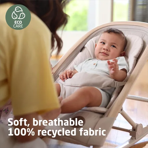 Miniatura 2 de Maxi-Cosi Kori - Asiento mecedor de bebé 2 en 1 para bebés, silla mecedora de bebé, portátil para bebés, grafito clásico