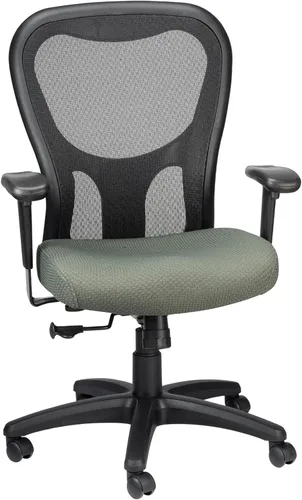 Miniatura 12 de Tempur-Pedic TP9000C Silla giratoria de malla con material Tempur, capa de gel refrescante, reposabrazos ajustables y soporte lumbar, color burdeos