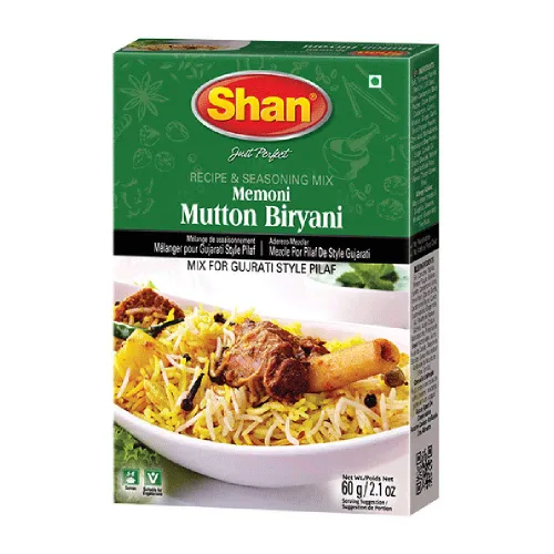Miniatura 268 de Shan Korma Recipe and Seasoning Mix 1.76 oz (50g) - Spice Powder for Traditional Meat in Yogurt Sauce - Suitable for Vegetarians - Airtight Bag in a