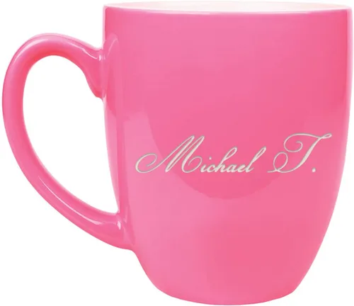 Miniatura 5 de Sofia's Findings Taza de café personalizada de cerámica Bistro de 16 onzas - Taza de café personalizada