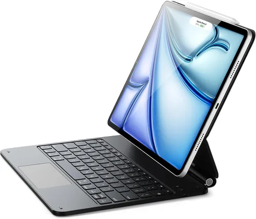 Miniatura 12 de ESR- Funda con teclado para iPad Air 11 (M3 2025/M2 2024), iPad Pro 11 y Air 5/4, Magic Case, soporte flotante, trackpad multitáctil preciso