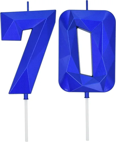 Miniatura 177 de DERVENTA Velas de cumpleaños con números grandes, 3D, color rosa, 3.7 pulgadas, decoración para tartas de fiesta, 1 pieza (número 3 rosa)