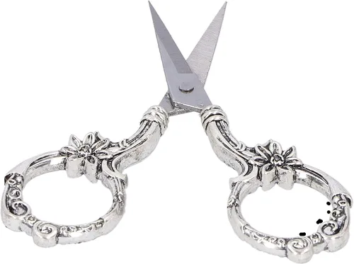 Miniatura 8 de Tijeras de bordado de costura, tijeras de bordado de 3.5 pulgadas, tijeras de hilo para manualidades, tijeras de punto de cruz, tijeras pequeñas