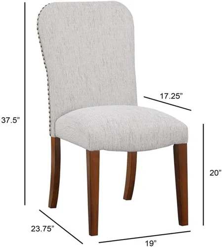 Miniatura 3 de Salina Performance - Silla de comedor (2 unidades), color beige