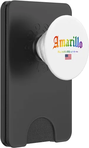 Miniatura 8 de Amarillo Gothic Design Lgbtqai+ rainbow Version PopSockets Adhesive PopGrip