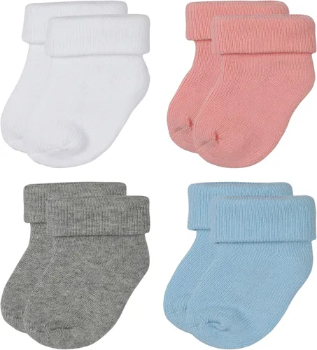 RATIVE Calcetines de rizo para recién nacidos de 0 a 3 meses y bebés de 3 a 12 meses de grosor para bebés niños y niñas