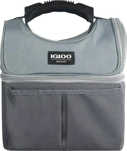 Miniatura 15 de Igloo Gripper - Bolsa enfriadora de lados suaves Enfriador de almuerzo aislado de doble compartimento