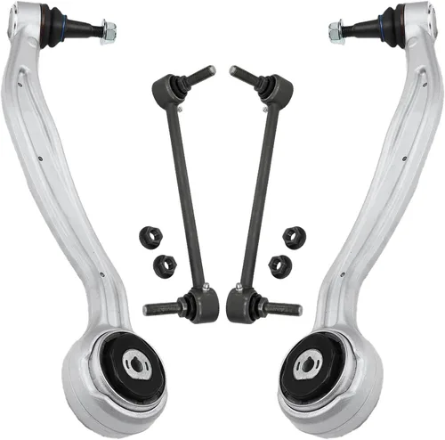 Miniatura 62 de Detroit Axle - Brazos de control superiores traseros para Chrysler 300 Dodge Challenger Charger Magnum, reemplazo del conjunto de brazos de control